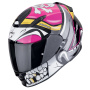 Casque Integral Scorpion Exo 491 Pirata Rosa