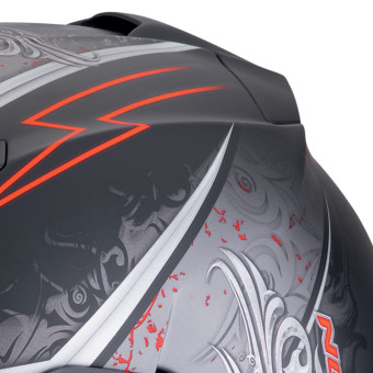 Scorpion Exo 491 Run Negro Mate Rojo + Kit Bluetooth Exo-Com Link-1C