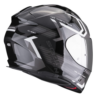 Scorpion Exo 491 Spin Black White