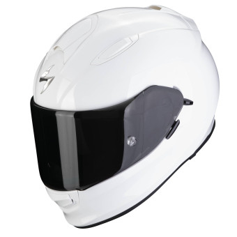 Scorpion Exo 491 Blanco + Kit Bluetooth Exo-Com Link-1C