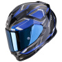 Casque Integral Scorpion Exo 491 Zumo Black Blue