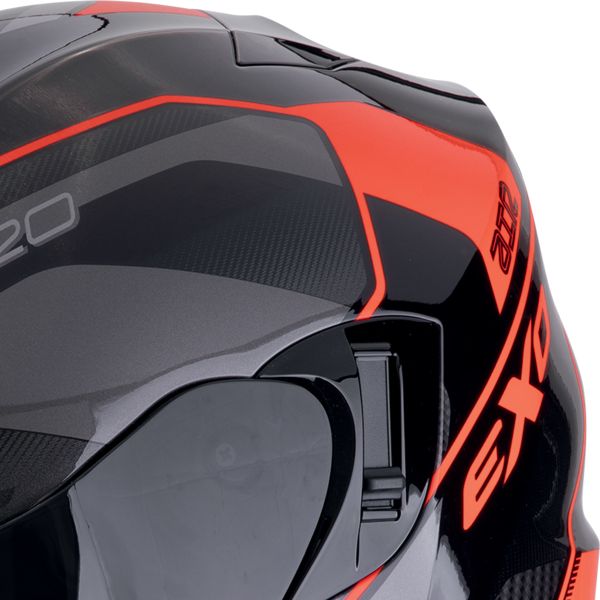 Scorpion Exo 520 Evo Air Lena Negro Rojo