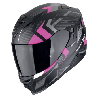 Scorpion Exo 520 Evo Air Sensus Matt Black Pink + Kit Bluetooth BT Mini