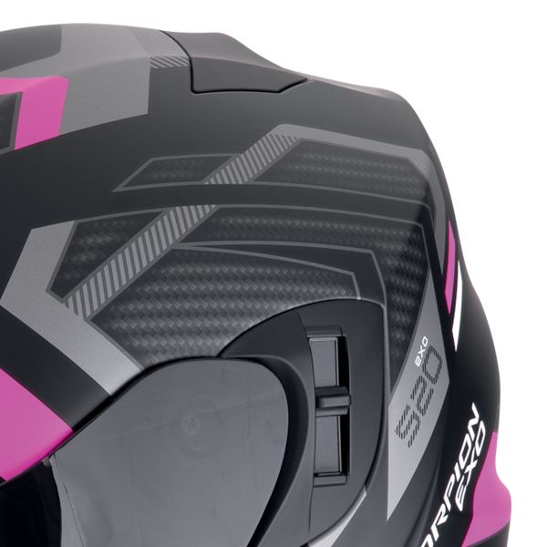 Scorpion Exo 520 Evo Air Sensus Mate Negro Rosa