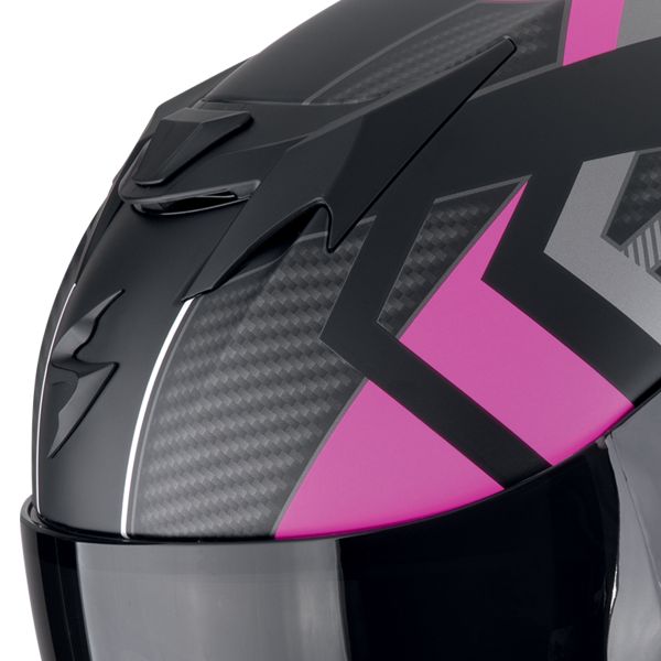 Scorpion Exo 520 Evo Air Sensus Mate Negro Rosa