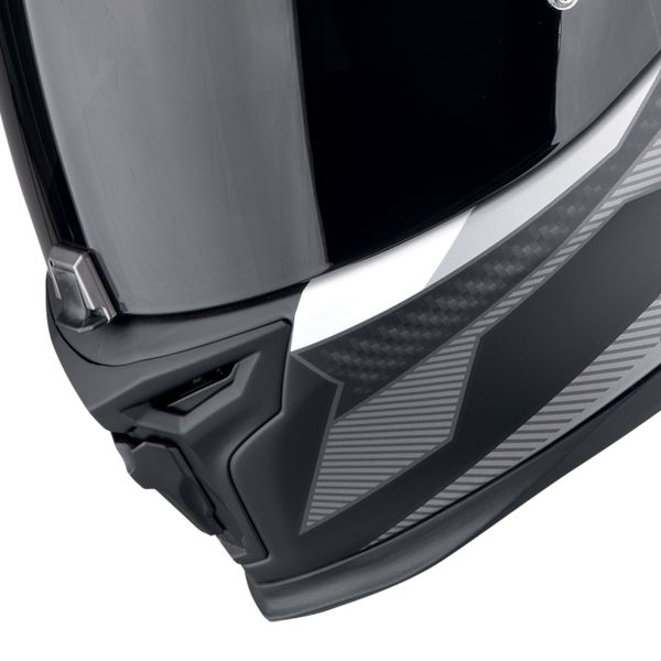 Scorpion Exo 520 Evo Air Sensus Matt Black Silver + Kit bluetooth Exo-Com Link-1C