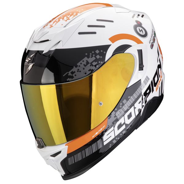 Integral Scorpion Exo 520 Evo Air Titan White Orange
