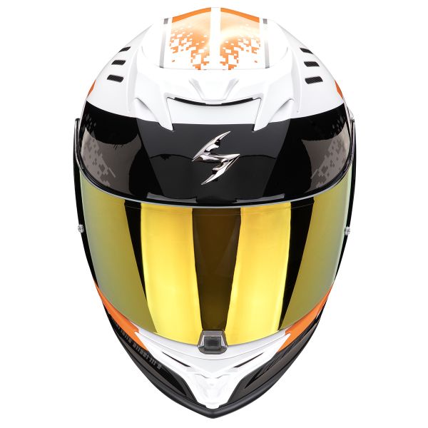 Scorpion Exo 520 Evo Air Titan White Orange