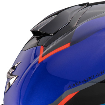 Scorpion Exo 530 Air Clip Blue Black Red