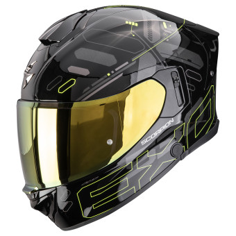 Integral Scorpion Exo 530 Air Fond Black Neon Yellow