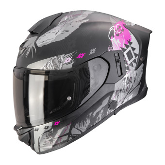 Integral Scorpion Exo 530 Air Hadji Matt Black Pink