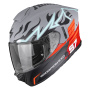 Casque Integral Scorpion Exo 530 Air Jsk 97 Matt Grey Red