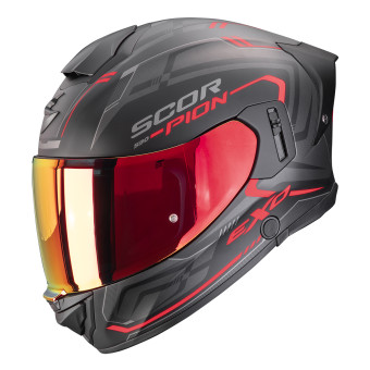Integral Scorpion Exo 530 Air Slope Matt Black Red