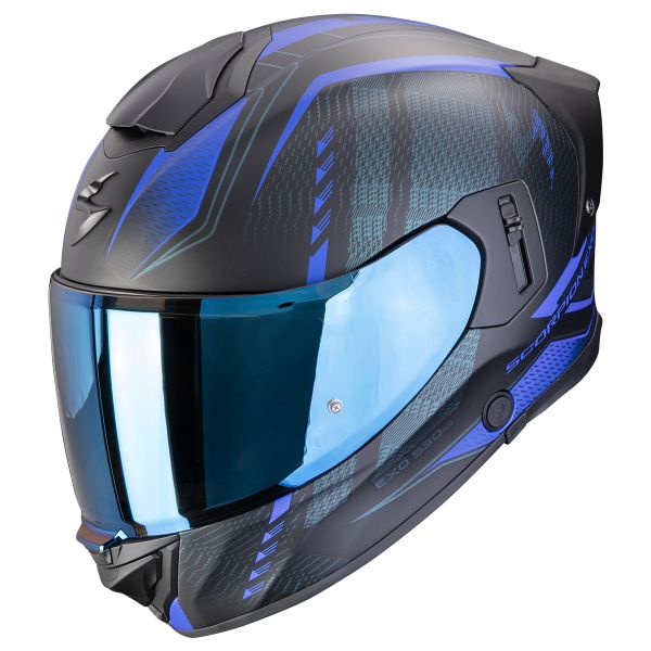 Integral Scorpion Exo 530 Air Theras Matt Black Blue Integral Scorpion Exo 530 Air Theras Matt Black Blue