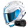 Pack Exo GT SP Air Arten White Blue + Kit Bluetooth 5S Solo