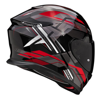 Scorpion Exo GT SP Air Augusta Black Grey Red + Kit bluetooth Exo-Com Link-1