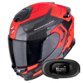 Pack Exo GT SP Air Flex Black Red Fluo + Kit bluetooth 5R Lite Solo