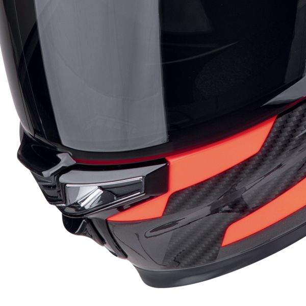 Scorpion Exo GT SP Air Flex Black Red Fluo + Kit bluetooth 5R Lite Solo