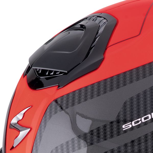 Scorpion Exo GT SP Air Flex Black Red Fluo + Kit bluetooth 5R Lite Solo