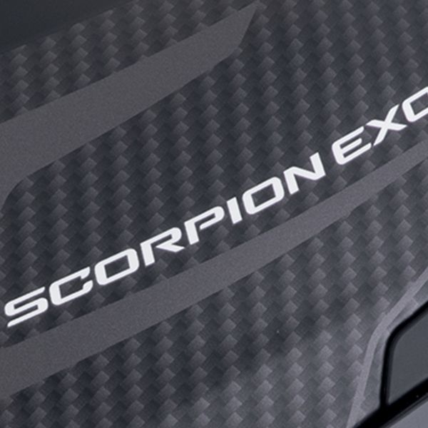 Scorpion Exo GT SP Air Flex Mate Negro Plata