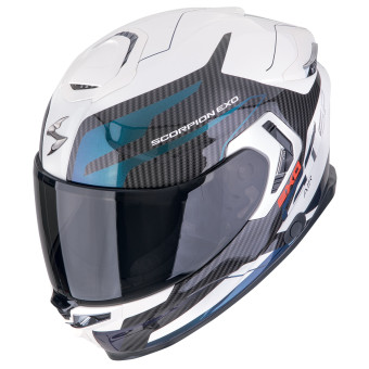 Scorpion Exo GT SP Air Flex White Chameleon + Kit bluetooth 5R Lite Solo