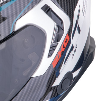 Scorpion Exo GT SP Air Flex White Chameleon + Kit bluetooth 5R Lite Solo