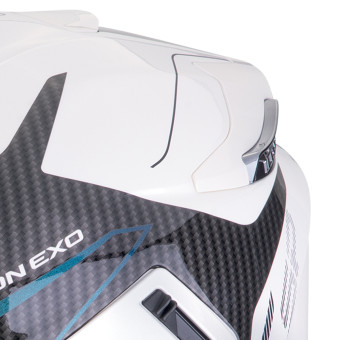 Scorpion Exo GT SP Air Flex White Chameleon + Kit bluetooth 5R Lite Solo