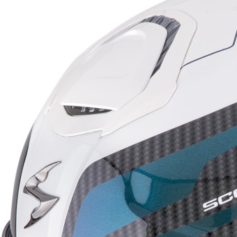 Scorpion Exo GT SP Air Flex White Chameleon + Kit bluetooth 5R Lite Solo