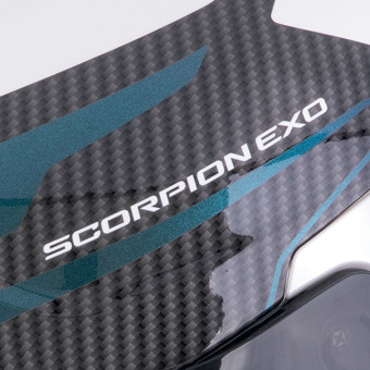 Scorpion Exo GT SP Air Flex White Chameleon + Kit bluetooth 5R Lite Solo