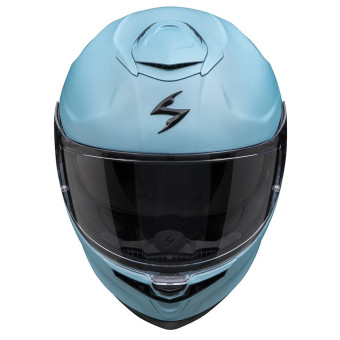 Scorpion Exo GT SP Air Solid Celestial Blue Mat + Kit Bluetooth BT Mini