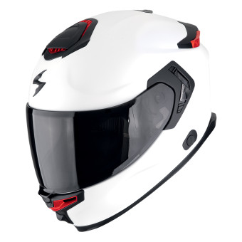 Scorpion Exo GT SP Air Solid White Pearl Matt + Kit Bluetooth BT Mini