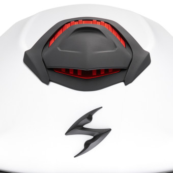 Scorpion Exo GT SP Air Solid White Pearl Matt + Kit Bluetooth BT Mini