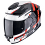 Casque Integral Scorpion Exo GT SP Air Tornado Negro Rojo