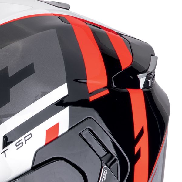 Scorpion Exo GT SP Air Tornado Black Red + Kit bluetooth 5R Lite Solo