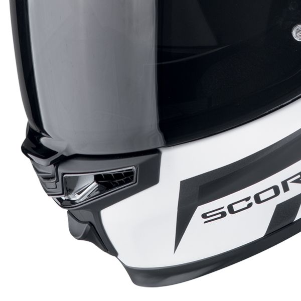 Scorpion Exo GT SP Air Tornado Matt Black Silver + Kit bluetooth Exo-Com Link-1