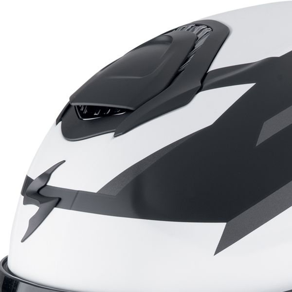 Scorpion Exo GT SP Air Tornado Matt Black Silver + Kit bluetooth Exo-Com Link-1