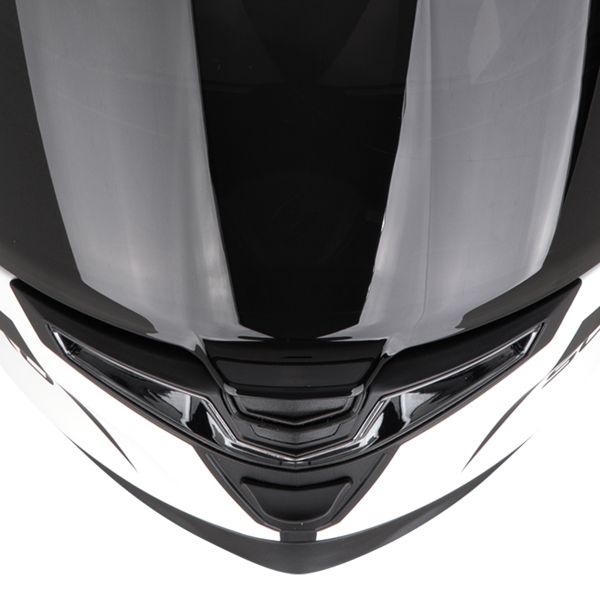 Scorpion Exo GT SP Air Tornado Matt Black Silver + Kit bluetooth Exo-Com Link-1