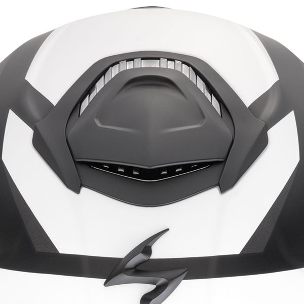 Scorpion Exo GT SP Air Tornado Matt Black Silver + Kit bluetooth Exo-Com Link-1