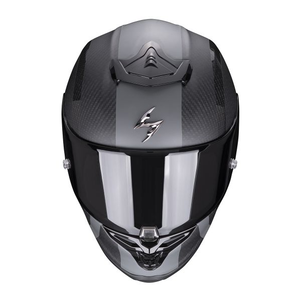 Scorpion Exo R1 Carbon Air MG Matt Black Silver