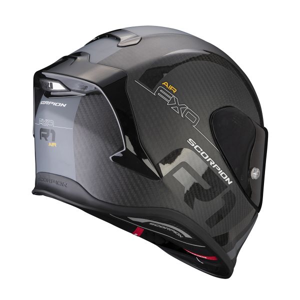 Scorpion Exo R1 Carbon Air MG Matt Black Silver