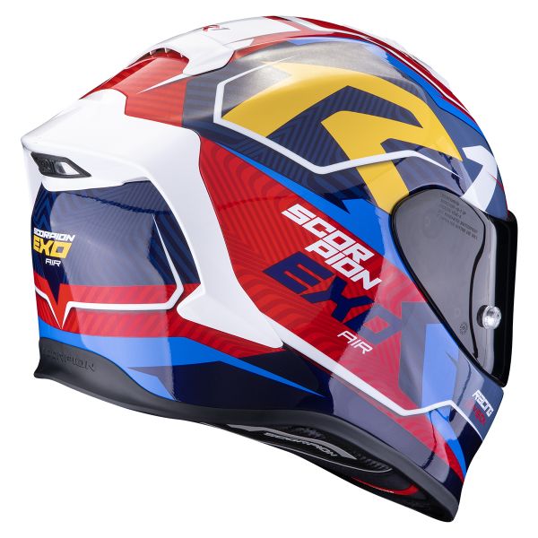 Scorpion Exo R1 Evo Air Coup Blue Red Yellow