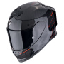 Casque Integral Scorpion Exo R1 Evo Carbon Air Cynergy Negro Rojo