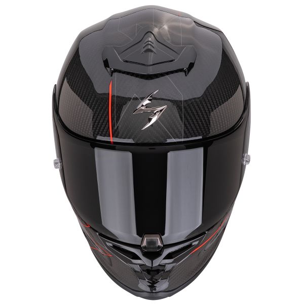 Scorpion Exo R1 Evo Carbon Air Cynergy Negro Rojo
