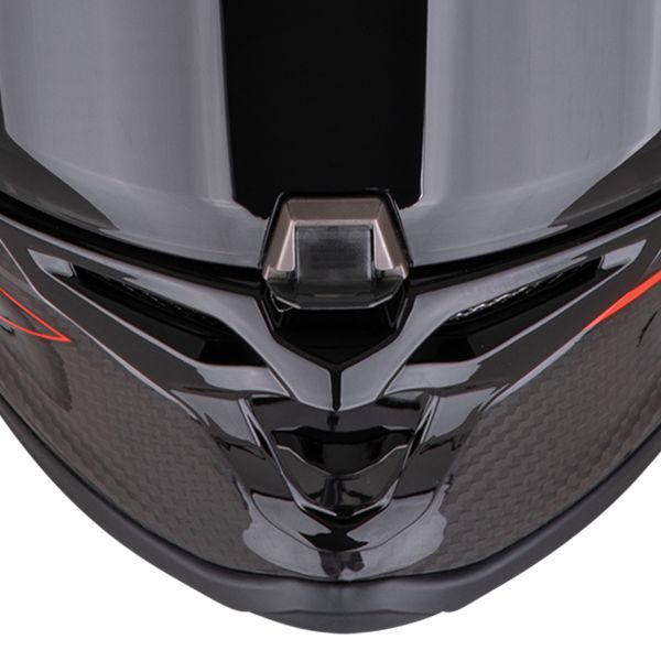 Scorpion Exo R1 Evo Carbon Air Cynergy Negro Rojo