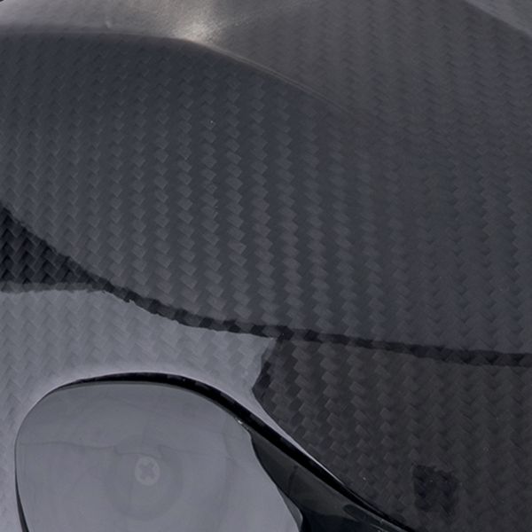 Scorpion Exo R1 Evo Carbon Air Cynergy Black Yellow Fluo + Kit Bluetooth 5S Solo