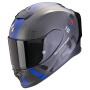 Casque Integral Scorpion Exo R1 Evo Carbon Air MG Matt Black Blue