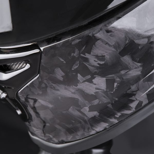 Scorpion Exo R1 Evo Carbon Air Onyx Black + Kit bluetooth 5R Lite Solo