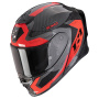 Casque Integral Scorpion Exo R1 Evo Carbon Air Propel Black Red
