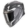 Casque Integral Scorpion Exo R1 Evo Carbon Air Propel Matt Black Silver