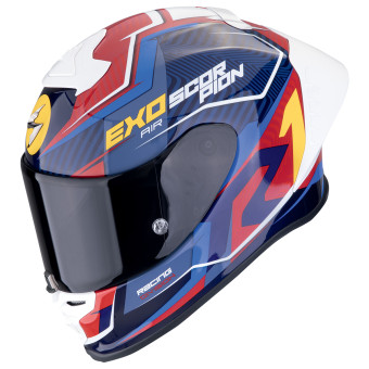 Scorpion Exo R1 Evo II Air Coup Black Red Yellow + Kit bluetooth 5R Lite